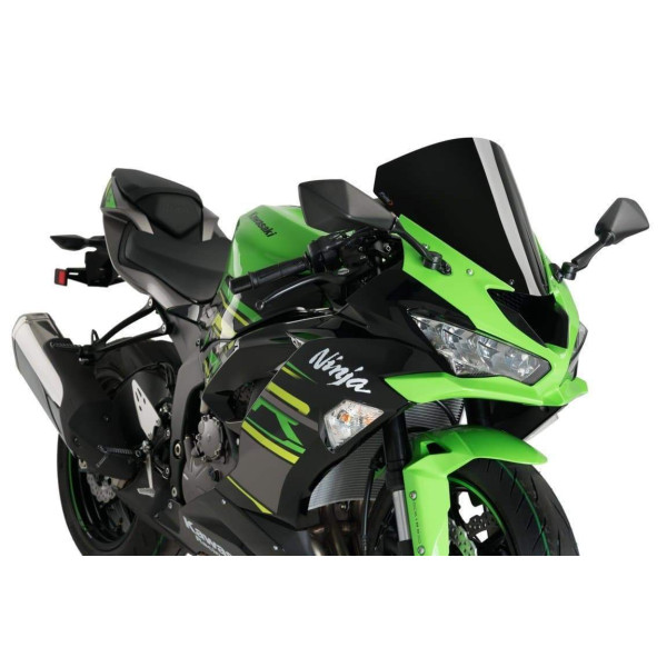 Puig Puig r-racer screen | black (opaque) | kawasaki ninja zx-6r 2017>2023